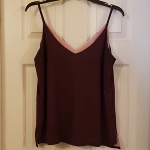 White House Black Market Tops - WHBM reversible cami sz S White House Black Market Tops - WHBM reversible cami sz S